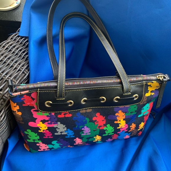 Dooney & Burke 2010 Mickey Mouse Tassel bag - Picture 5 of 11